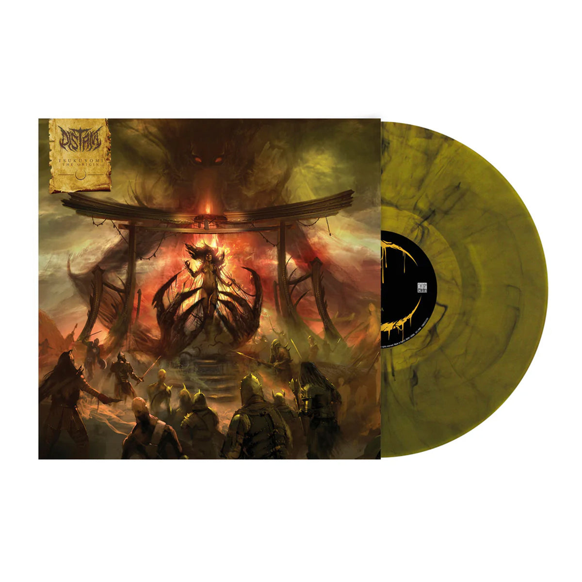 Vinyl 12” LP - “Tsukyomi: The Origin” Transp. Yellow/Black Marble