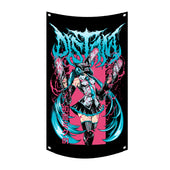 Wall Flag "Chainsaw Girl''