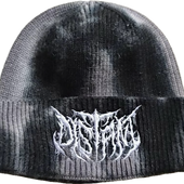 Beanie ''Black Tie-dye''
